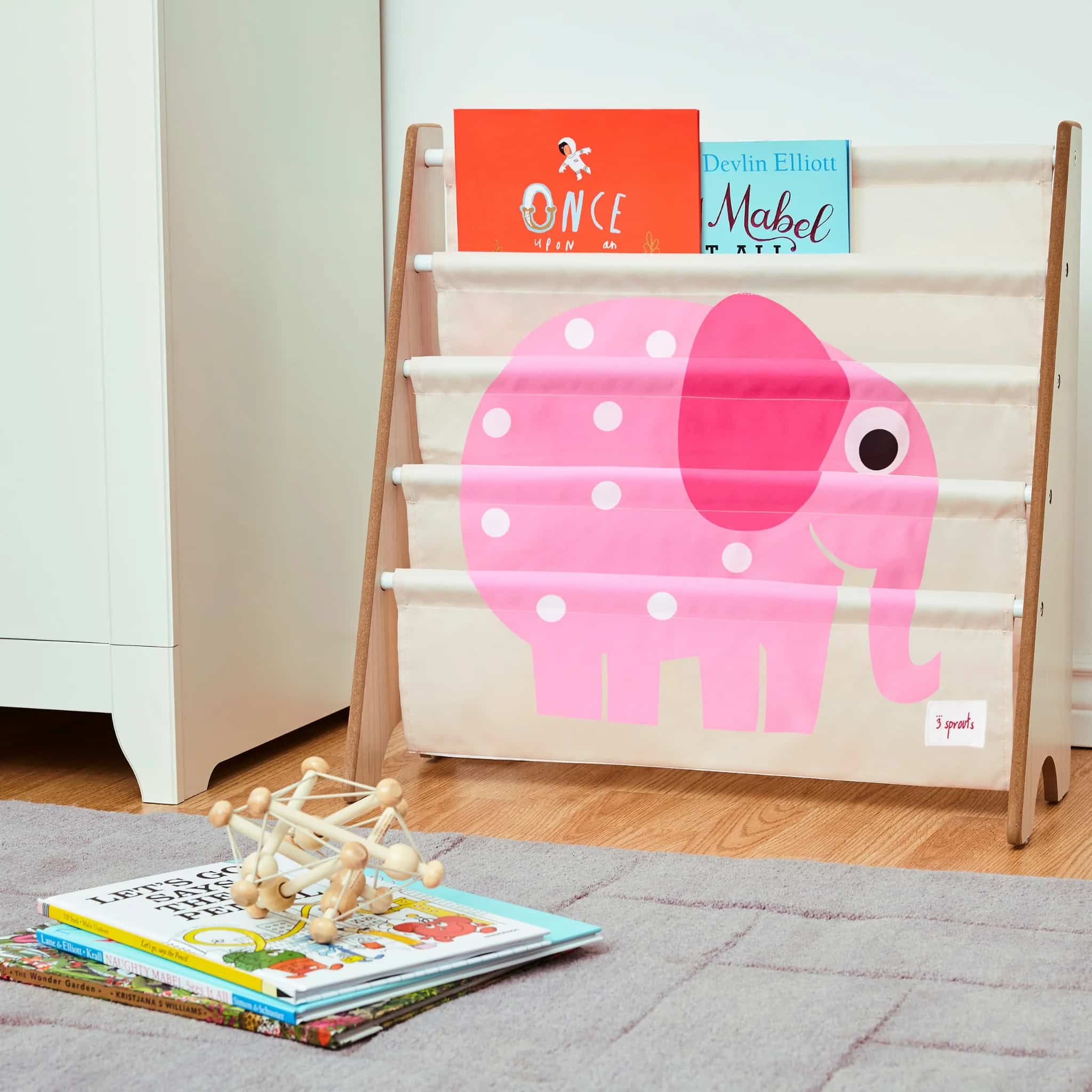 3 Sprouts Boekenrek – Olifant - Afbeelding 3