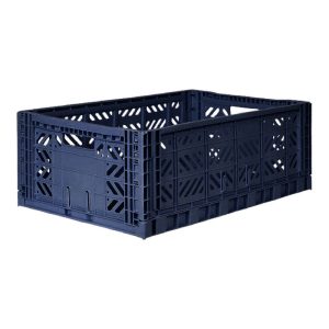 AyKasa Folding Crate Maxi Box – Navy