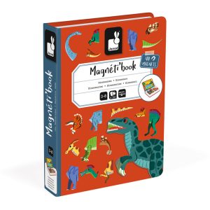 Janod Magneetboek Magneti – Dinosaurus +3jr