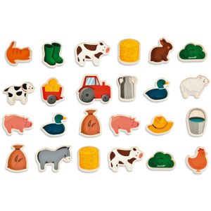 Janod Magneten Boerderij (24 stuks)