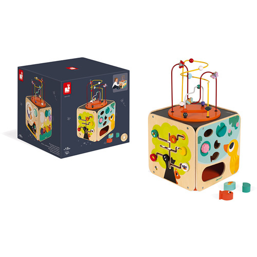 Janod Kralenbaan Looping – Speelbox +18m - Afbeelding 3