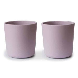Mushie Beker (set van 2) – Soft Lilac