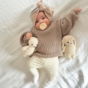 Baby gebreide oversized trui | Diverse kleuren