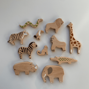 Bajo – Set safari dieren – 11 stuks