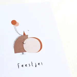 Alijt – 10 Uitnodigingen Feestje – Egel