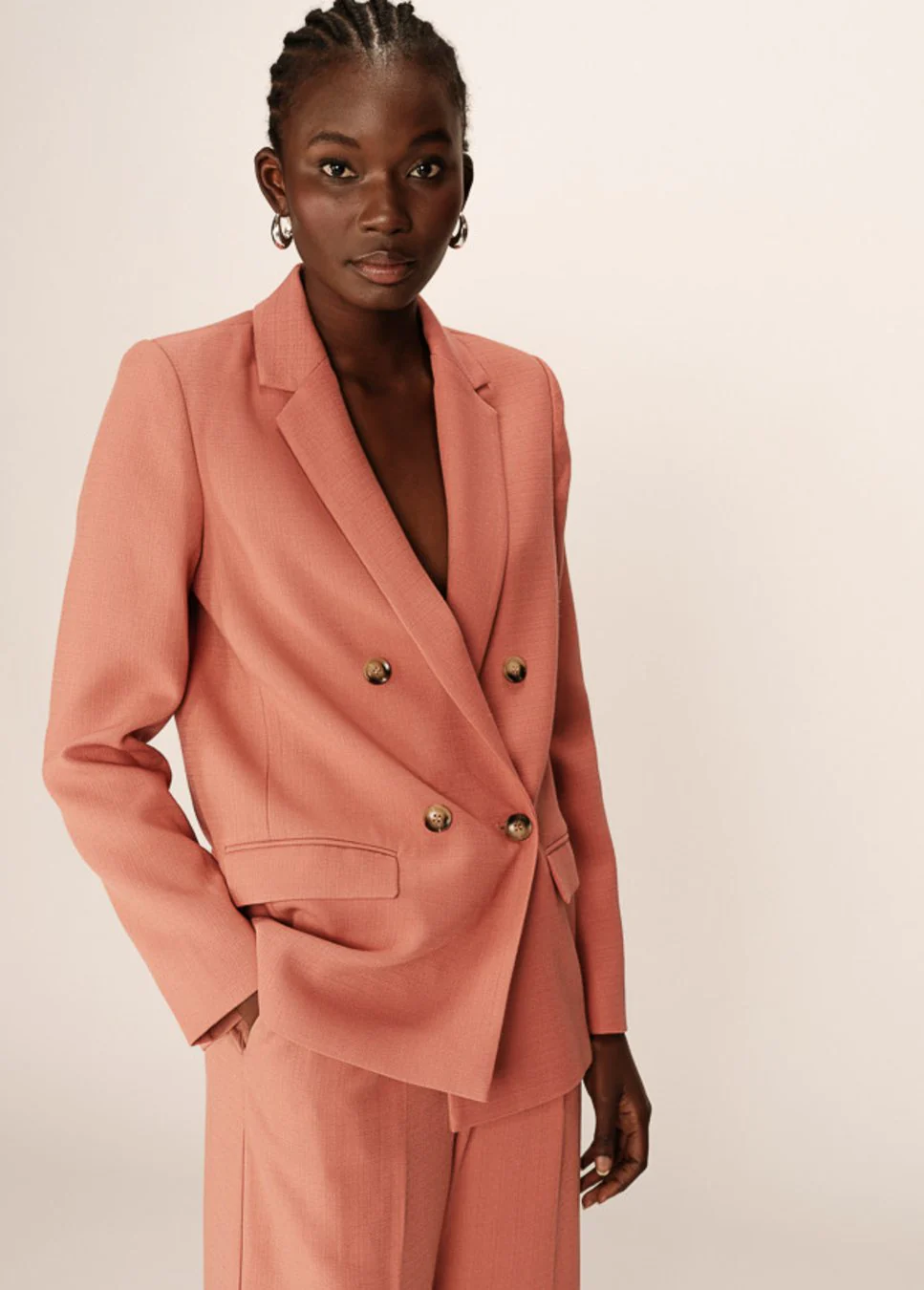 Grace & Mila Parfaite blazer Terracotta - Afbeelding 5