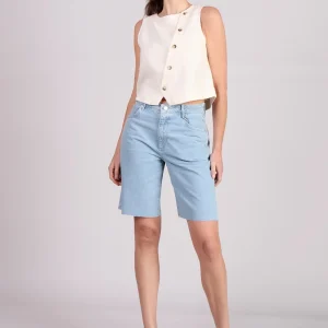 Homage Stevie long shorts Light vintage wash