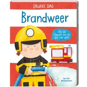 Kartonboek – Drukke dag Brandweer