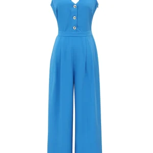 FRNCH Palma jumpsuit blauw