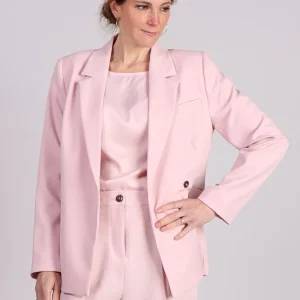 Modstrom MaxwellMD blazer linnen roze