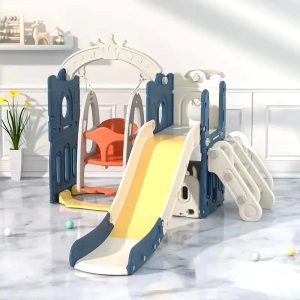 Movebaby™ Glij- & Klimspeelgoed | Binnen & Buiten Babyglijbaan met Schommel