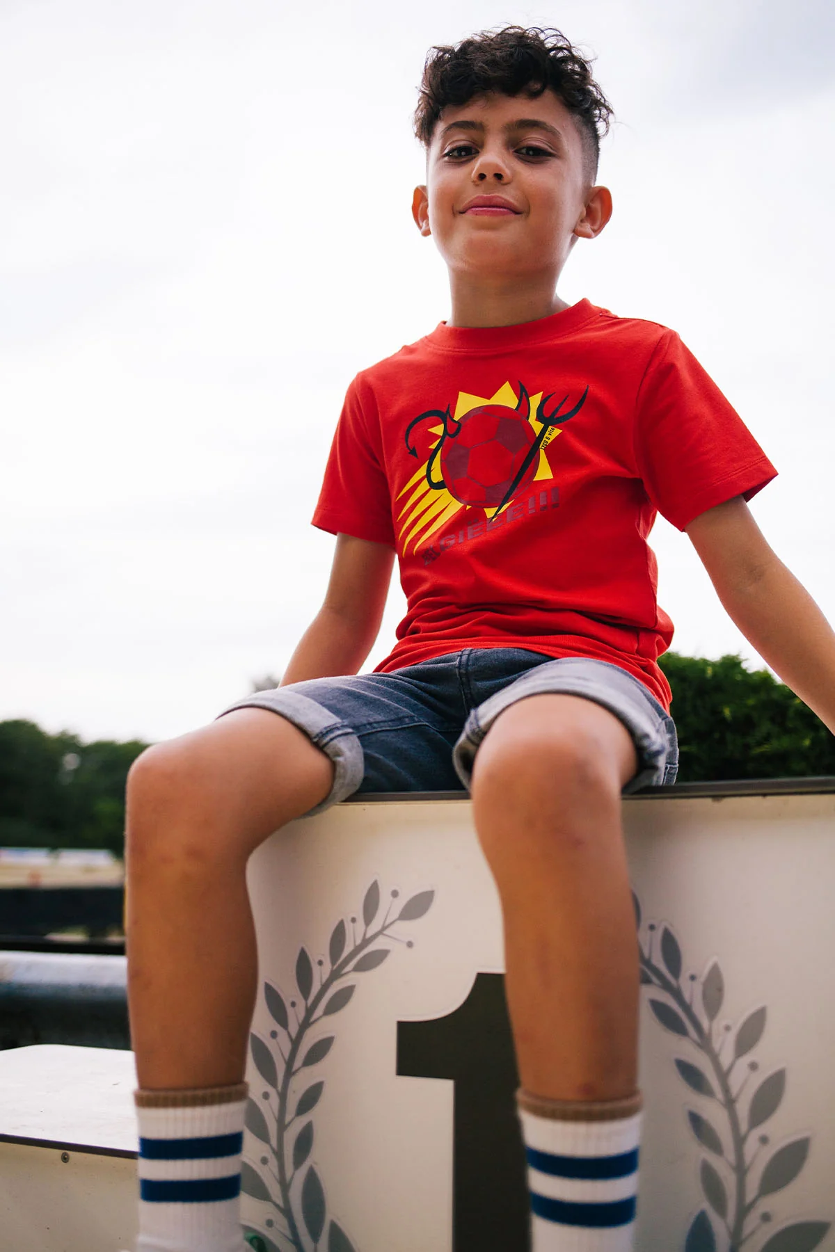 T-Shirt België Rood - Afbeelding 2