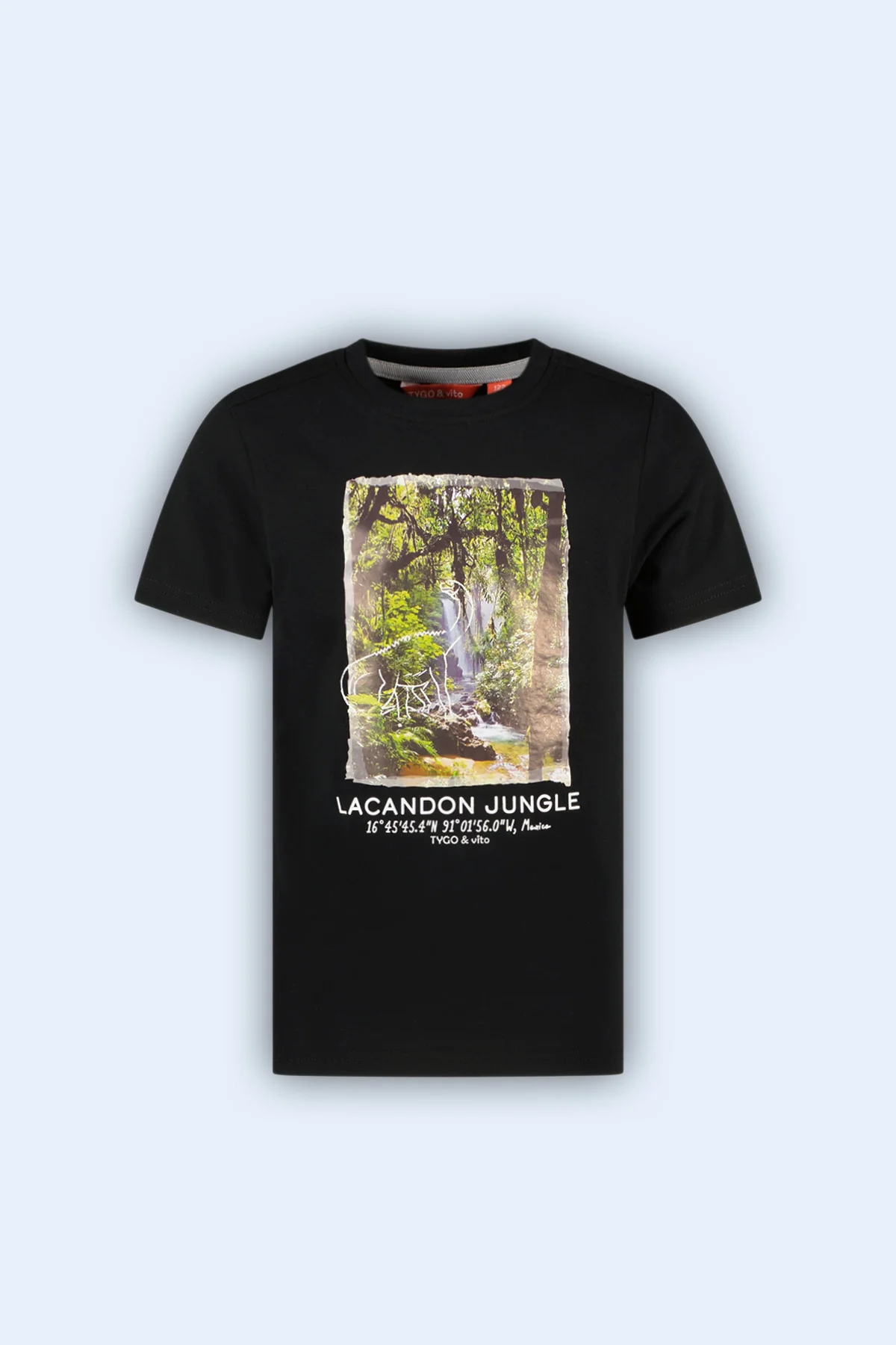 T-Shirt John Zwart - Afbeelding 3