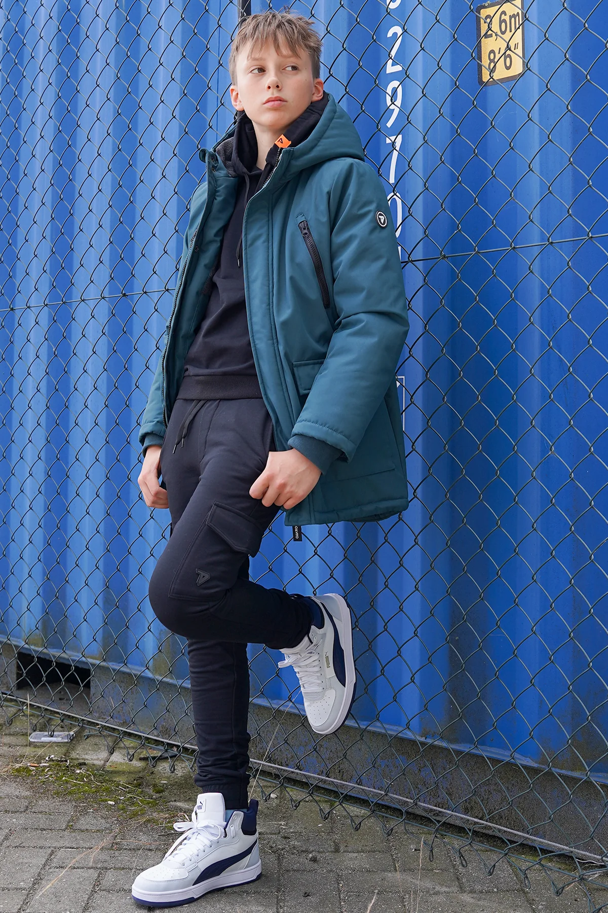 Parka Bor Donkergroen