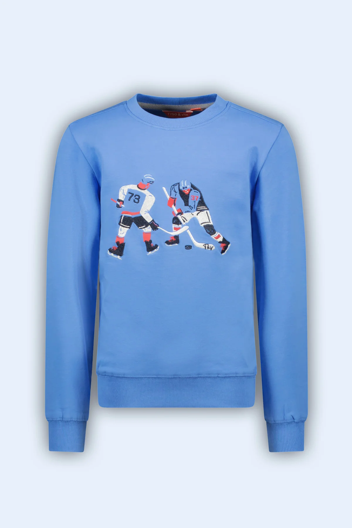Sweater Safa Fel Blauw - Afbeelding 2
