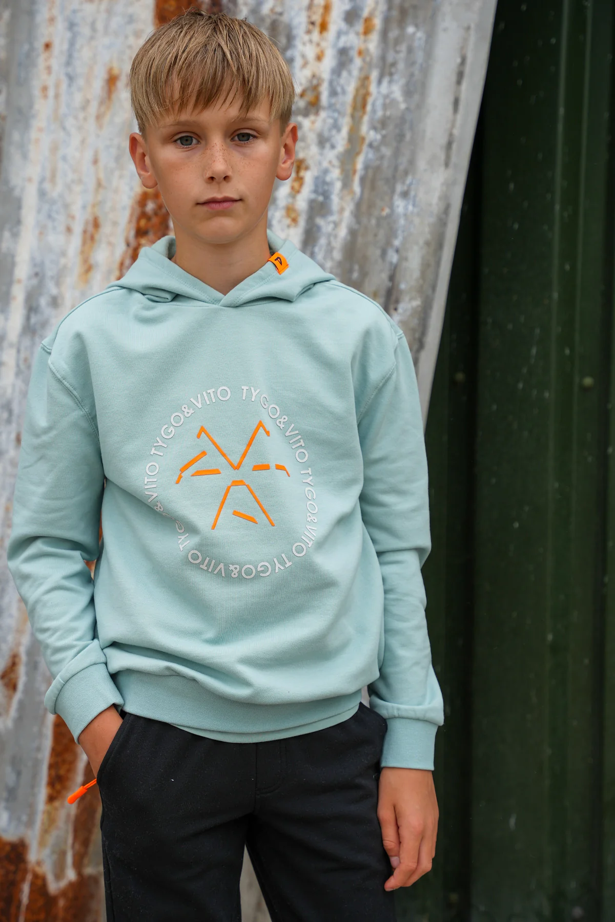 Hoody Niall Licht Groen - Afbeelding 2
