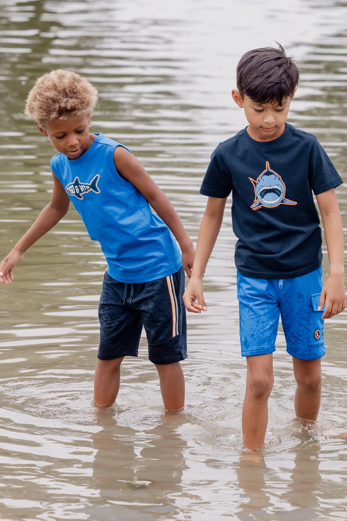 T-shirt Jaimy Navy - Afbeelding 3