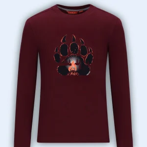 Longsleeve Max Donker Rood