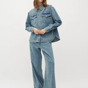 mbyM Katyn-M jeans wide-leg blauw