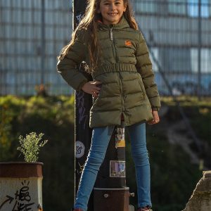 Winterjas Jasmijn Olijf Groen